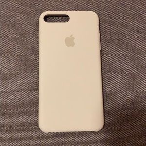 Apple iPhone Silicone Case (Taupe) - 7 Plus/8 Plus
